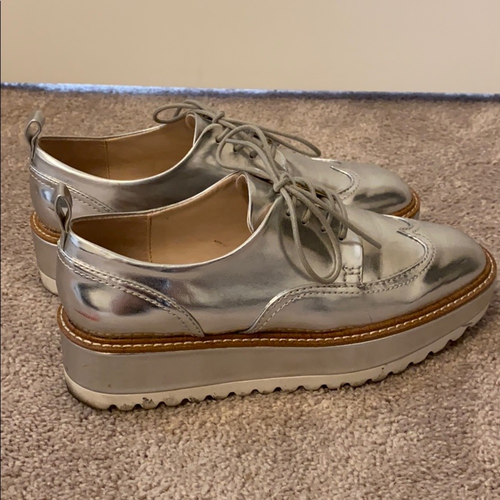 Zara Platform Tennis Shoes